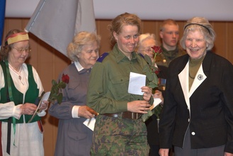 Kiitokset juhlapuhujalle.