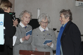 Helka Urponen, Alli Korva, Bertta Niemi ja Hannele Simonen